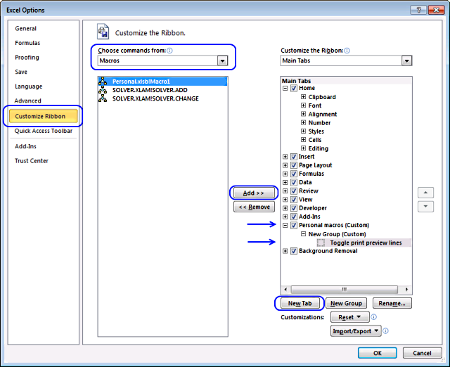 how to create a macro in excel 2010