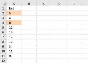 How to highlight duplicate values