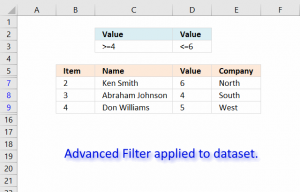 Extract all rows from a range that meet criteria in one column