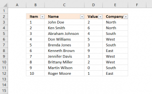 Extract all rows from a range that meet criteria in one column