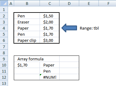 vlookup