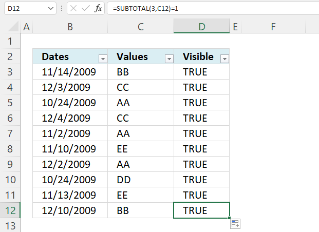 Most frequent value between two dates copy formula