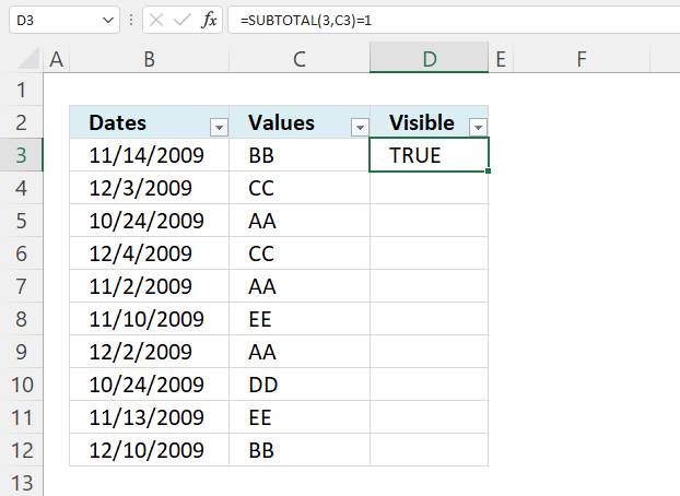 Most frequent value between two dates enter formula