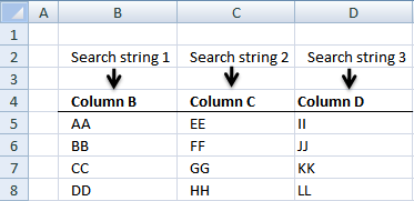 Lookup with multiple criteria3