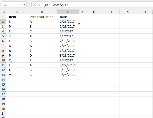 Lookup and return multiple dates concatenated into one cell based on a cell range UDF worksheet 1