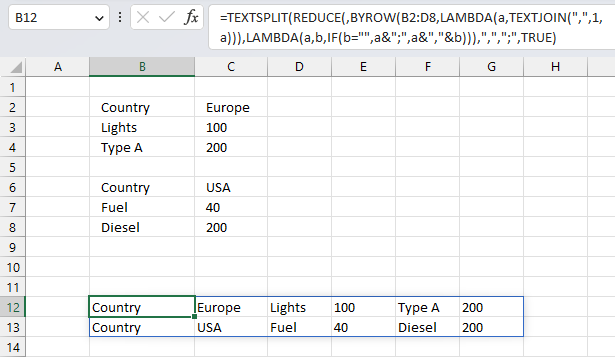 Reorganize data 1