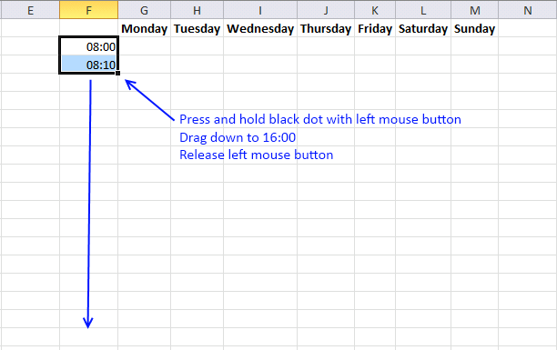 Free Class Schedule Template from www.get-digital-help.com