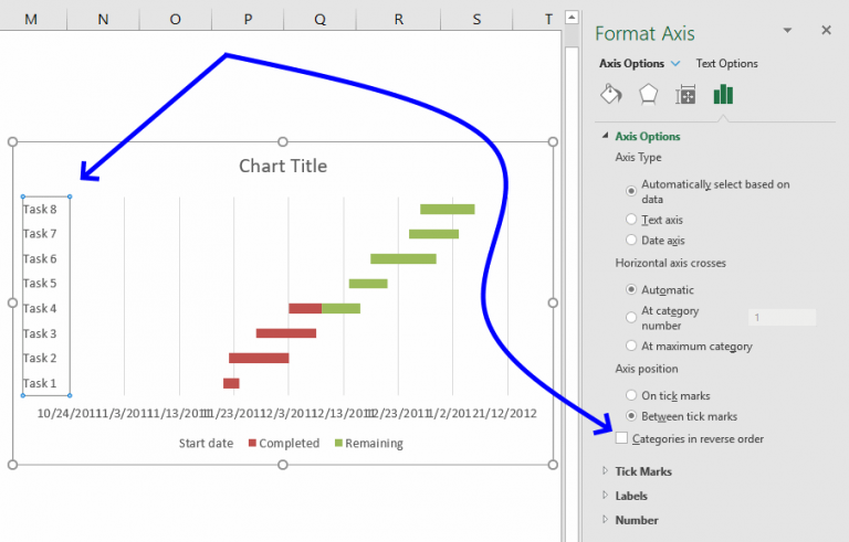 Advanced Gantt Chart Template