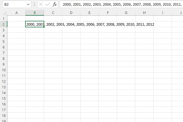 Create new worksheets programmatically based on a comma delimited list