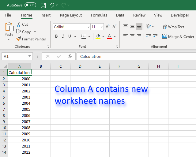 Create New Worksheets Programmatically Based On Values In A Cell