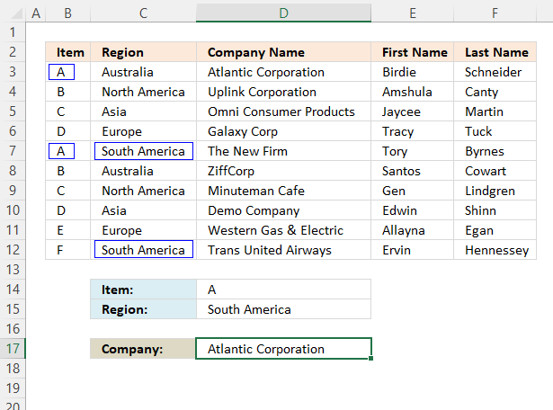 XLOOKUP OR logic two columns