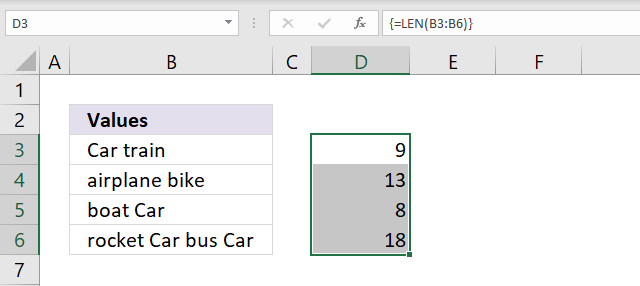 Count multiple text strings in a cell range array calculationpng