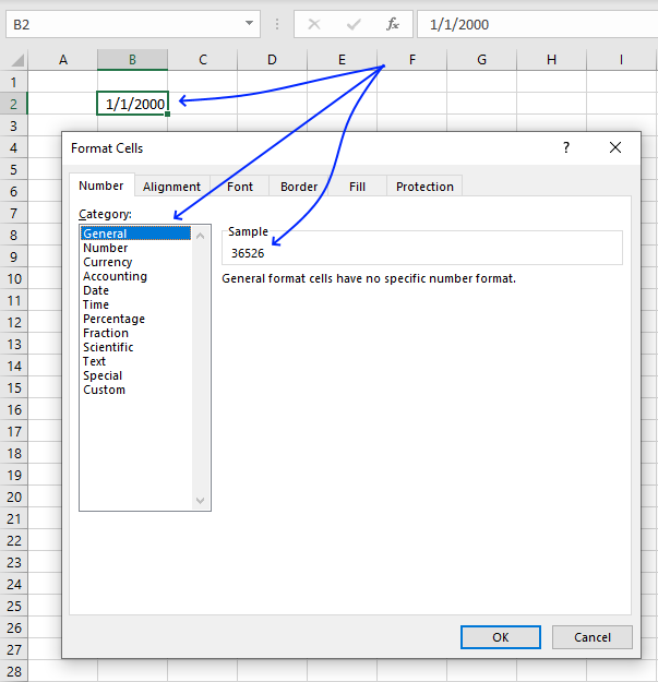 Days contained in a range that overlap another range Excel dates