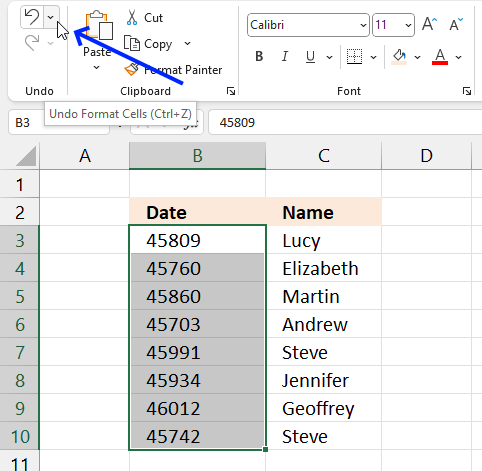 COUNTIFS function dates4