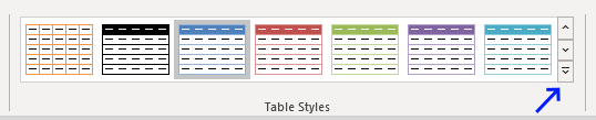 Highlight date ranges overlapping selected record table designs