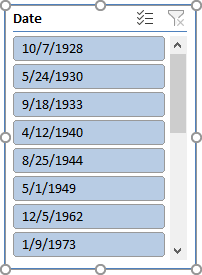 Lookup with an unknown number of criteria new select slicer