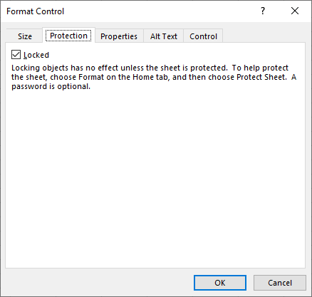 Scroll bar dialog box protection