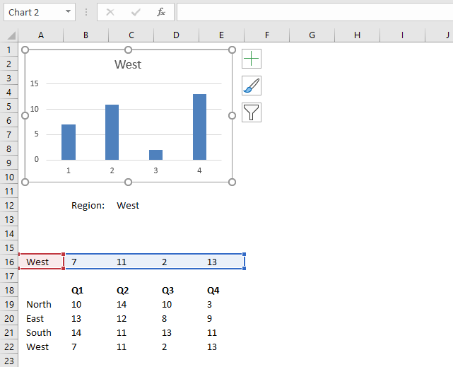 An animated column chart insert column chart