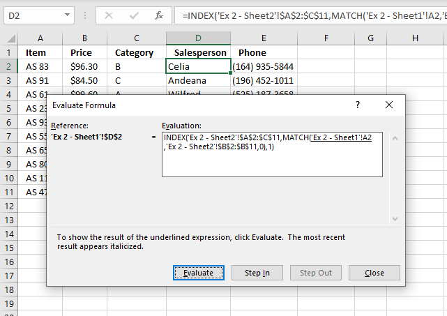 Merge tables based on a condition index match