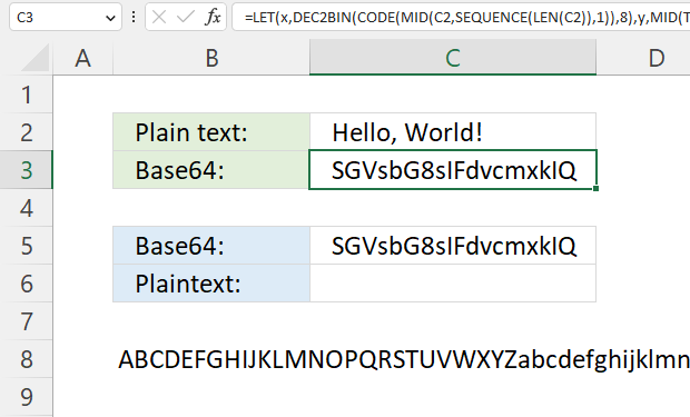 BASE64 encoding1