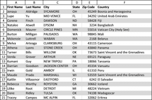 How to use the MOD function
