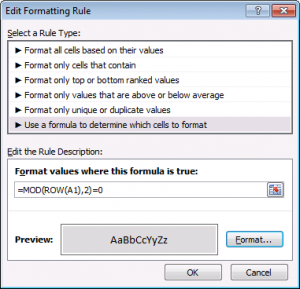 How to use the MOD function