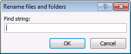 rename files and folders