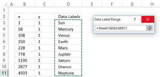 Bubble Chart In Excel 2016