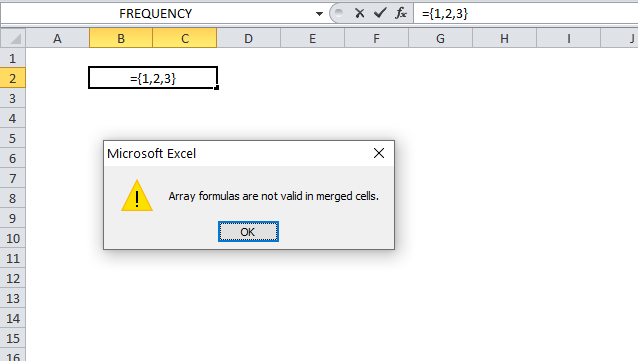 A beginners guide to Excel array formulas enter array formula in merged cells