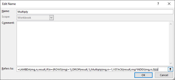 Create a named LAMBDA function2