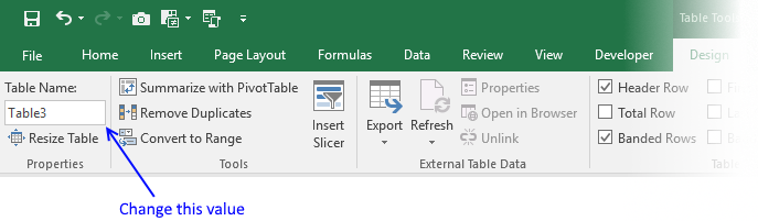 How To Use Excel Tables