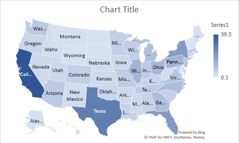 What Is Map Chart