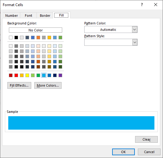 SUM function by color format cells