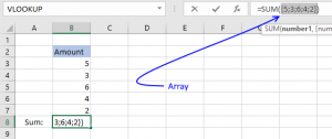 How to use the SUM function
