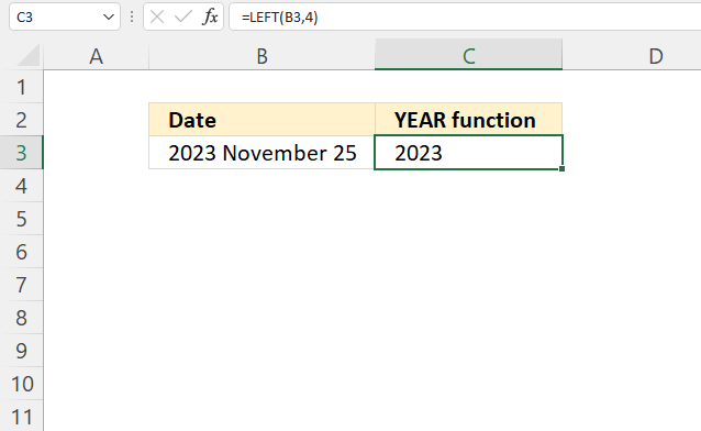 YEAR function VALUE error1