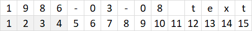 YEAR function extract year from string2