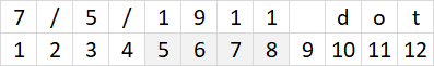 YEAR function extract year from string3