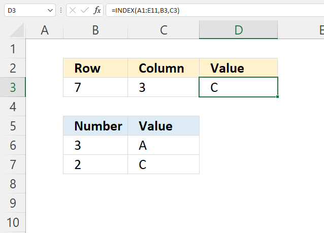 ADDRESS Function alternative