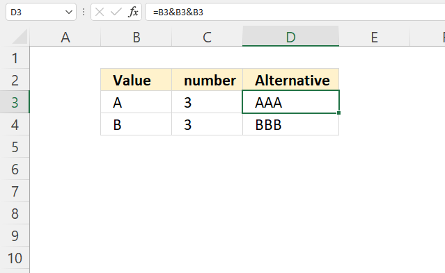 REPT function alt1