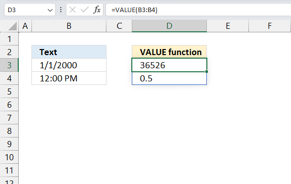 How to use the value function arrays