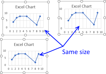 Excel Resize Chart