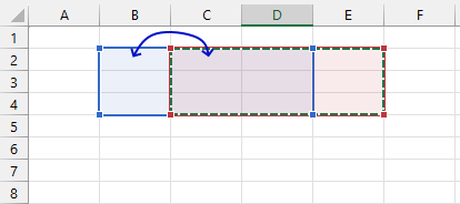 Check if values in cell ranges are not equal1
