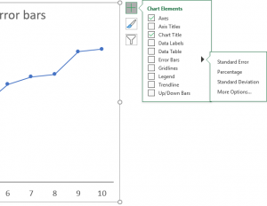 How to add chart elements