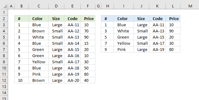 Return every nth row from cell range