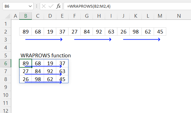 WRAPROW function example1