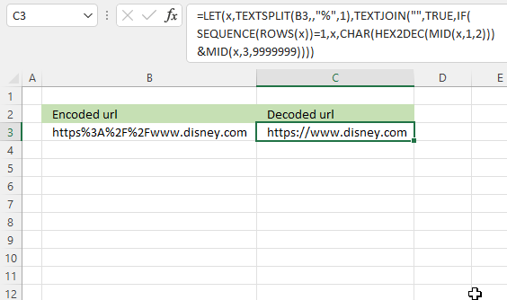 How to decode a URL