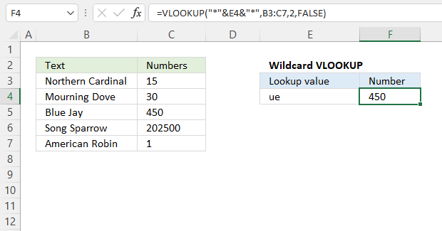 How to use the asterisk character wildcard