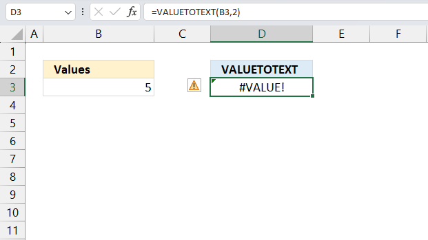 How to use the valuetotext function3