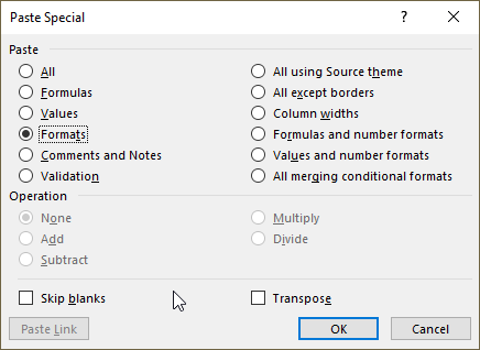 Apply conditional formatting4