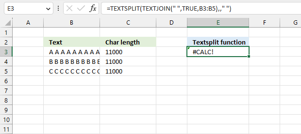 Split strings in a cell range LAMBDA function2